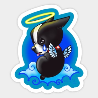 Boston Angel Sticker